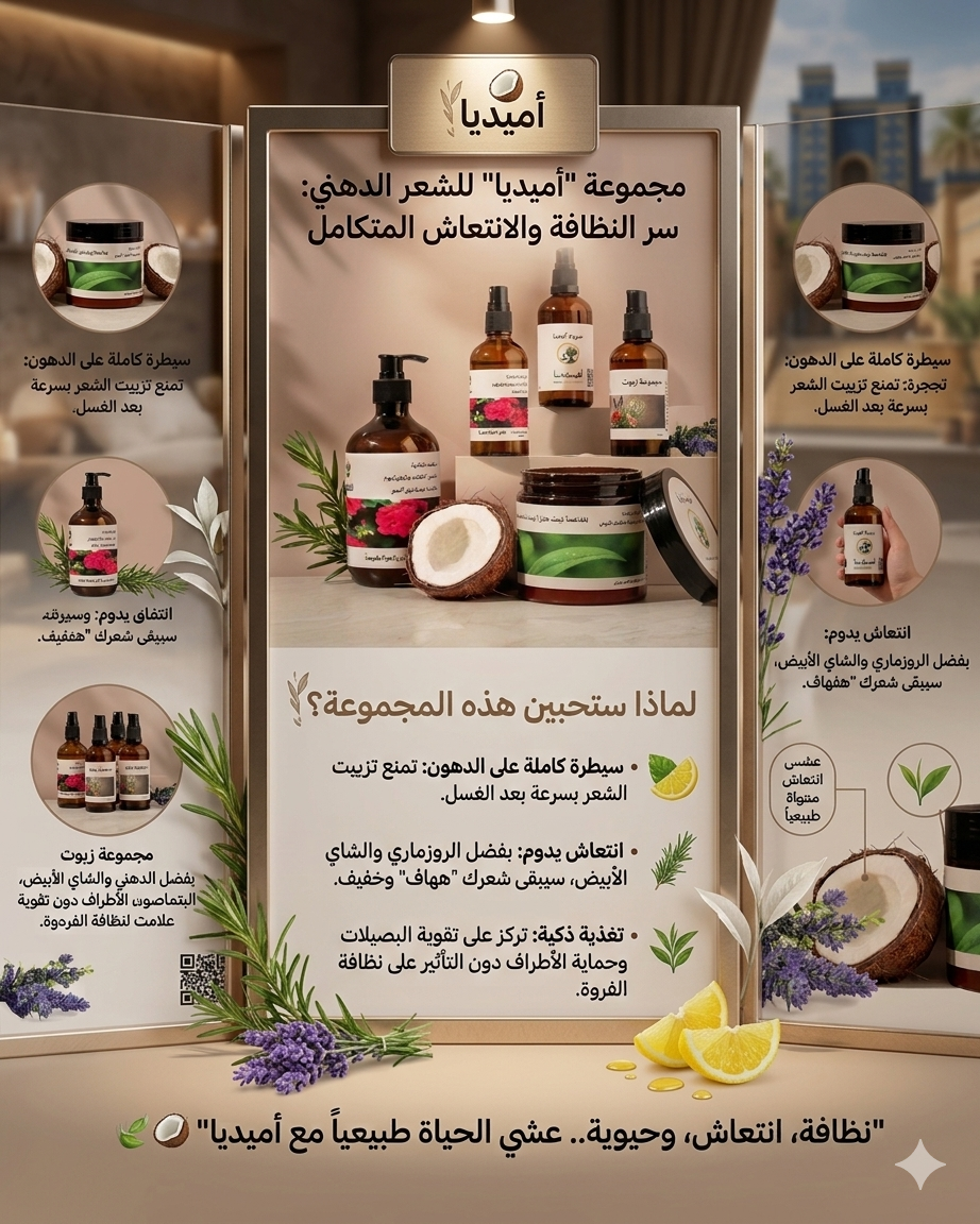 مجموعة الشعر الدهني