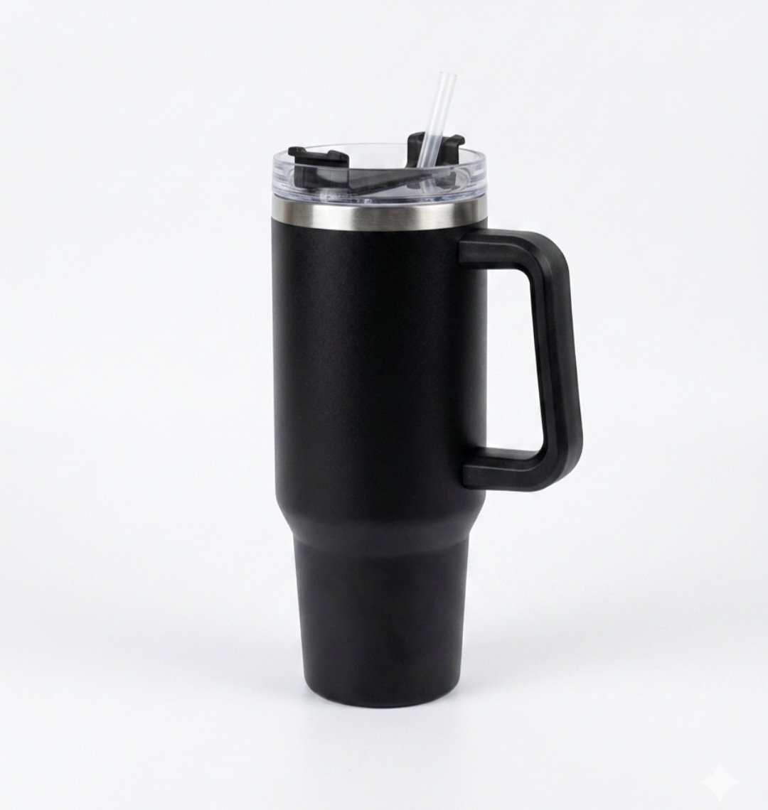 كوب حراري سادة اسود Thermal cup — صورة 2 من 4