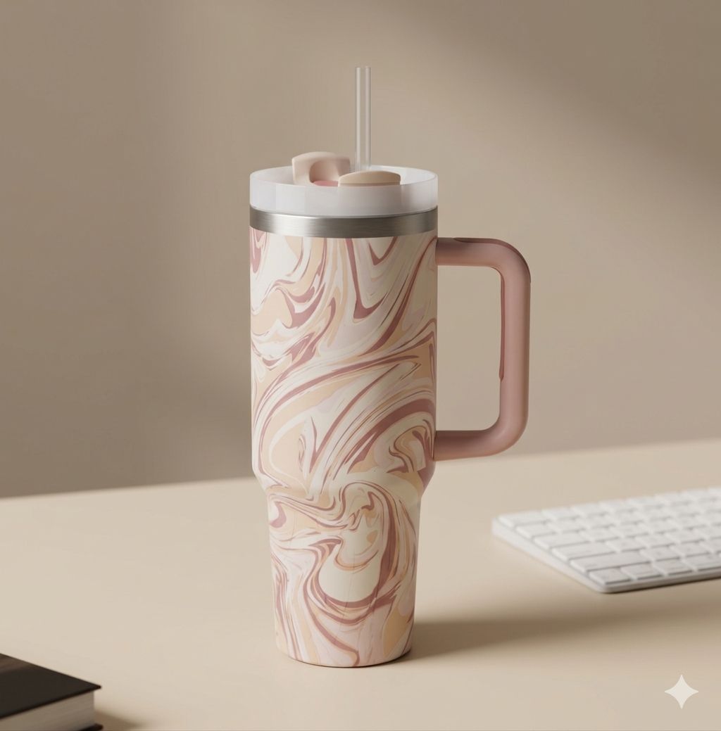 كوب حراري ميلك شيك thermal cup — صورة 3 من 4