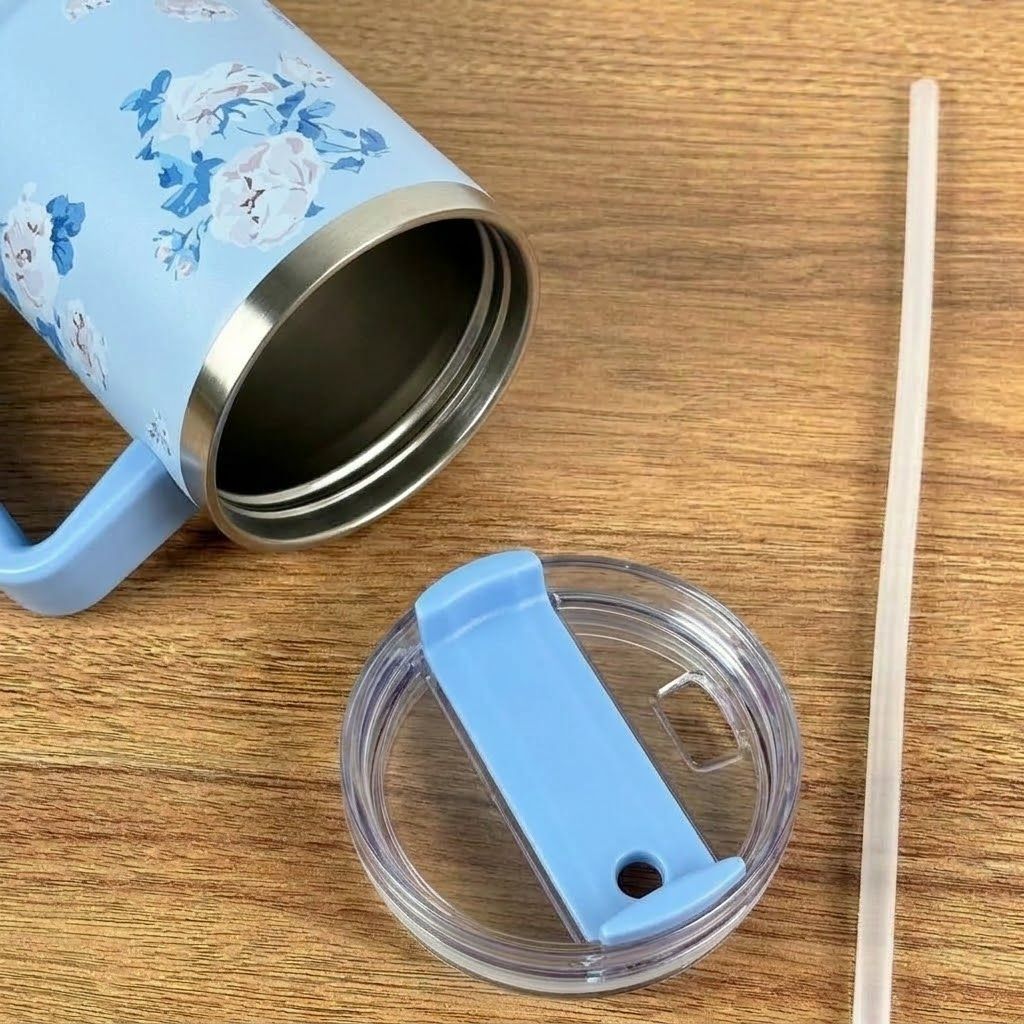 كوي حراري زهور سماوي Floral thermal cup — صورة 4 من 6