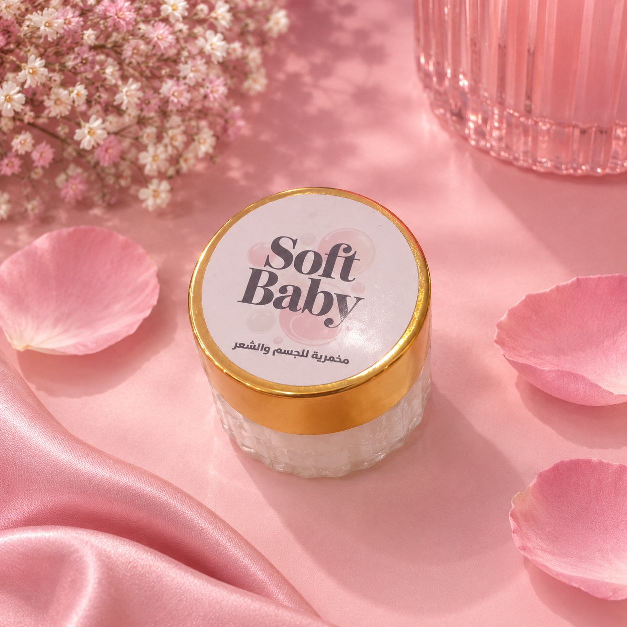 مخمرية بيبي بودر/ Baby Powder Body Cream