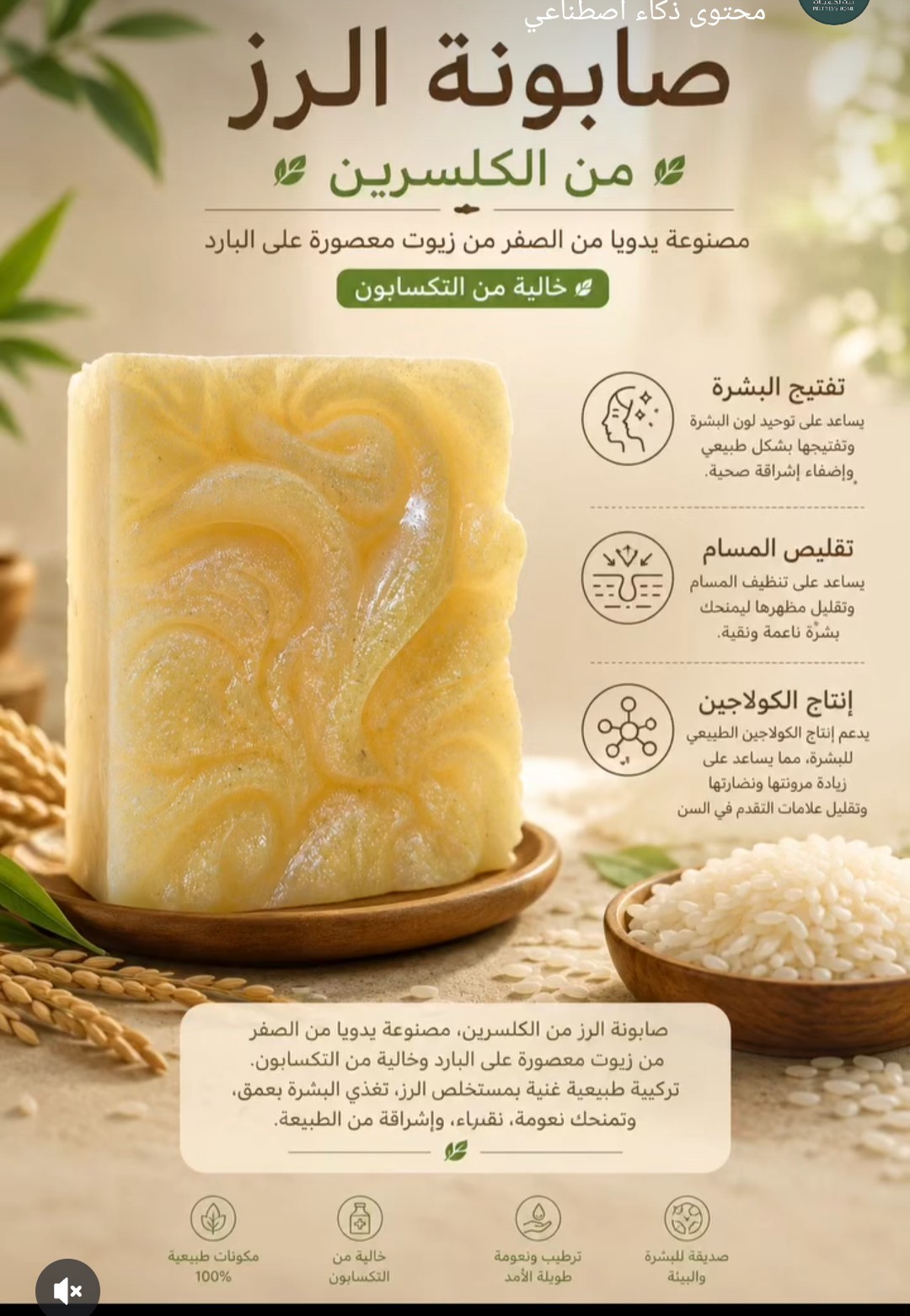 صابونة التمن (الرز)
