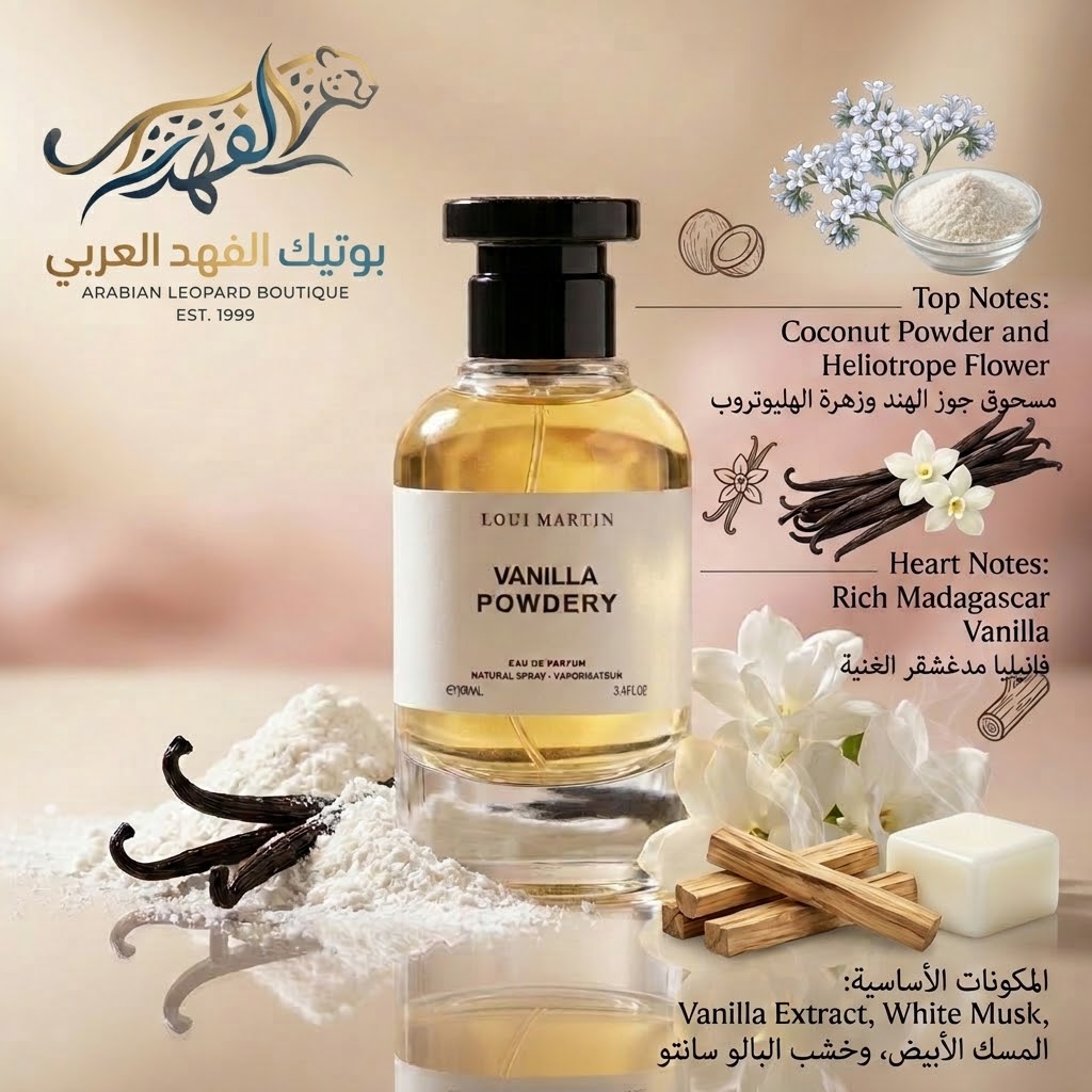 عطر فانيليا بودري (Vanilla Powdery) من ماركة لوي مارتن (Loui Martin). — صورة 2 من 2