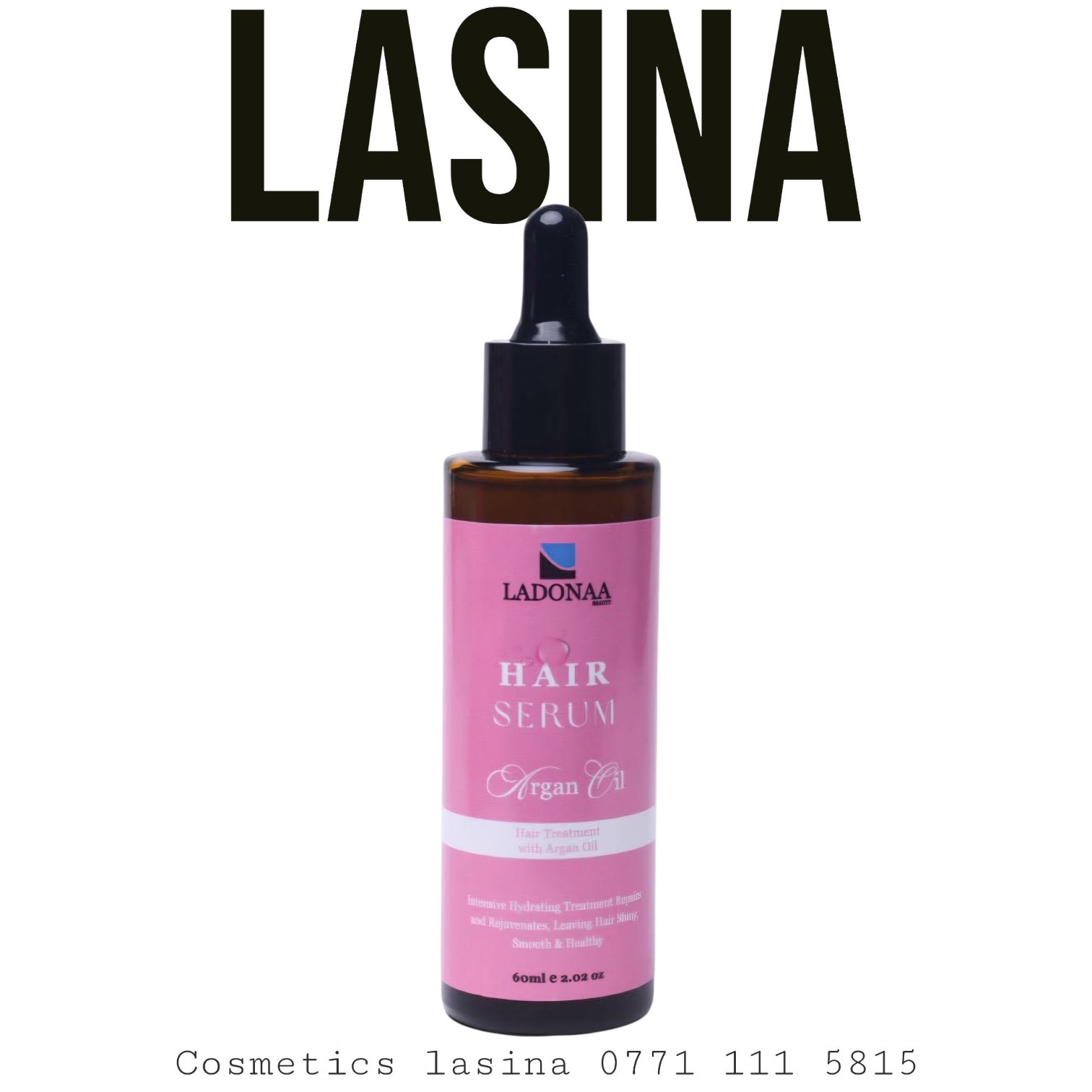 لودونا سیروم للشعر بزيت الأرغان HAIR SERUMArgan Oil  LADONAA