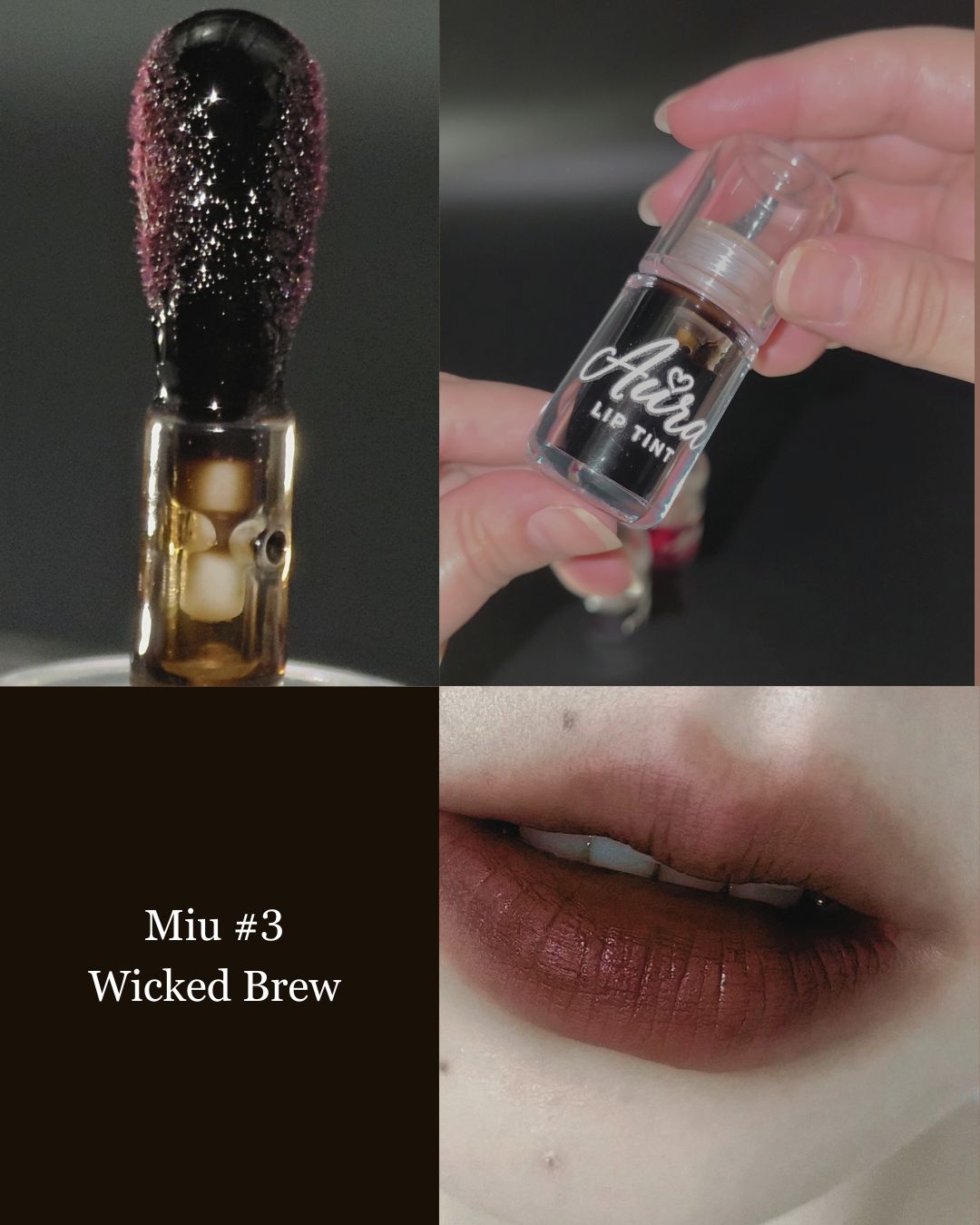 تنت اورا المائي Aura Liptint Wicked Brew — صورة 2 من 2