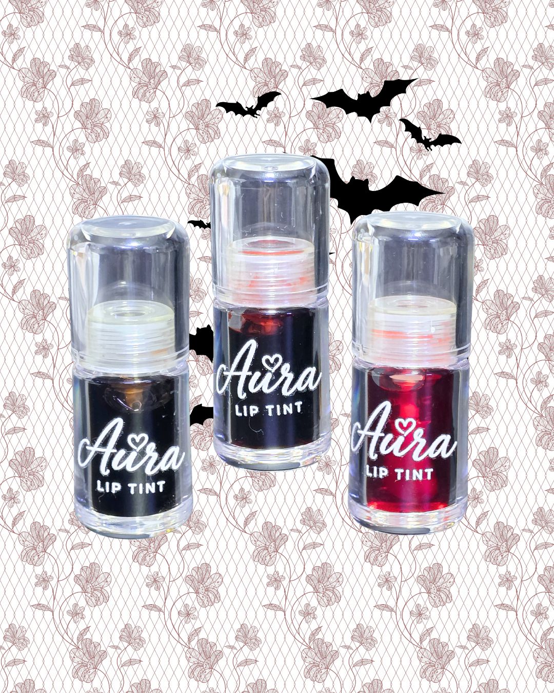 تنت اورا المائي ثلاثية Aura Liptint Halloween Trio