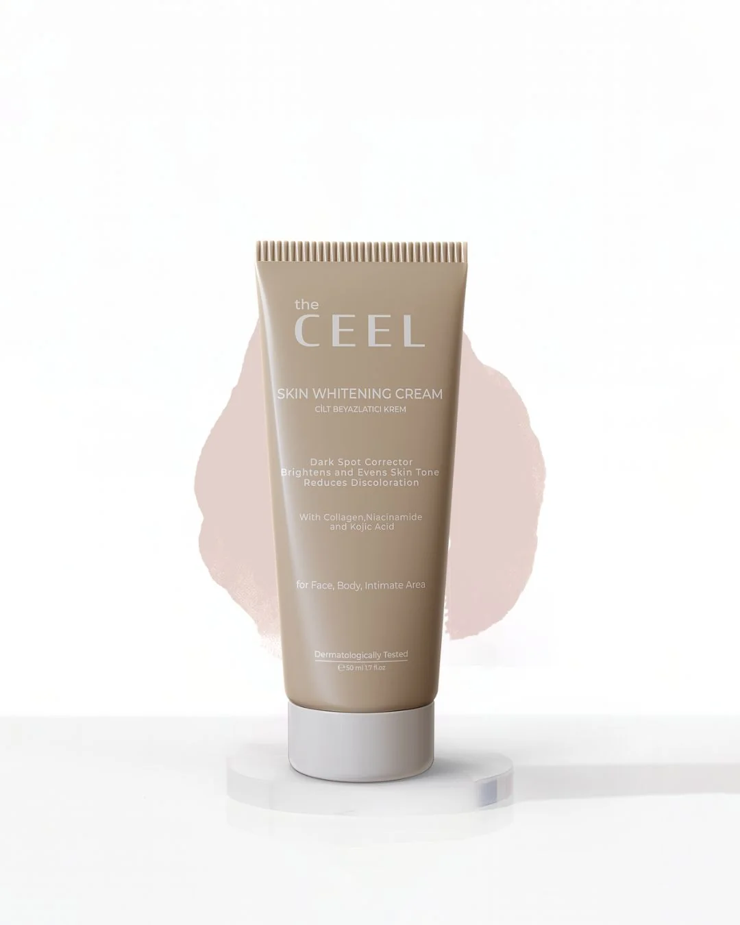 the CEEL Skin Whitening Cream For Face Body Private Parts - 50ml | ذا سيل كريم تفتيح للوجه وللجسم - 50 مل