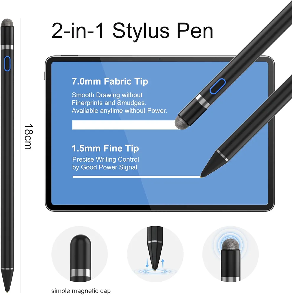قلم لمس ذكي  ( للهاتف والتاب )  Stylus Pen — صورة 3 من 8
