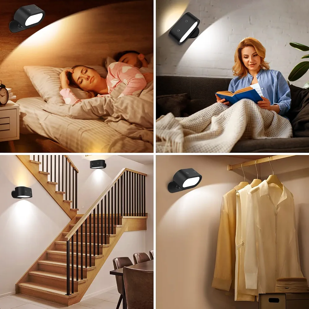 إنارة جدارية متغيرة / قطعتين ( شحن )  LED Light — صورة 2 من 6
