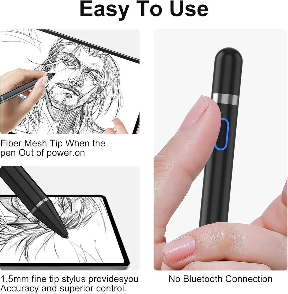 قلم لمس ذكي  ( للهاتف والتاب )  Stylus Pen — صورة 2 من 8