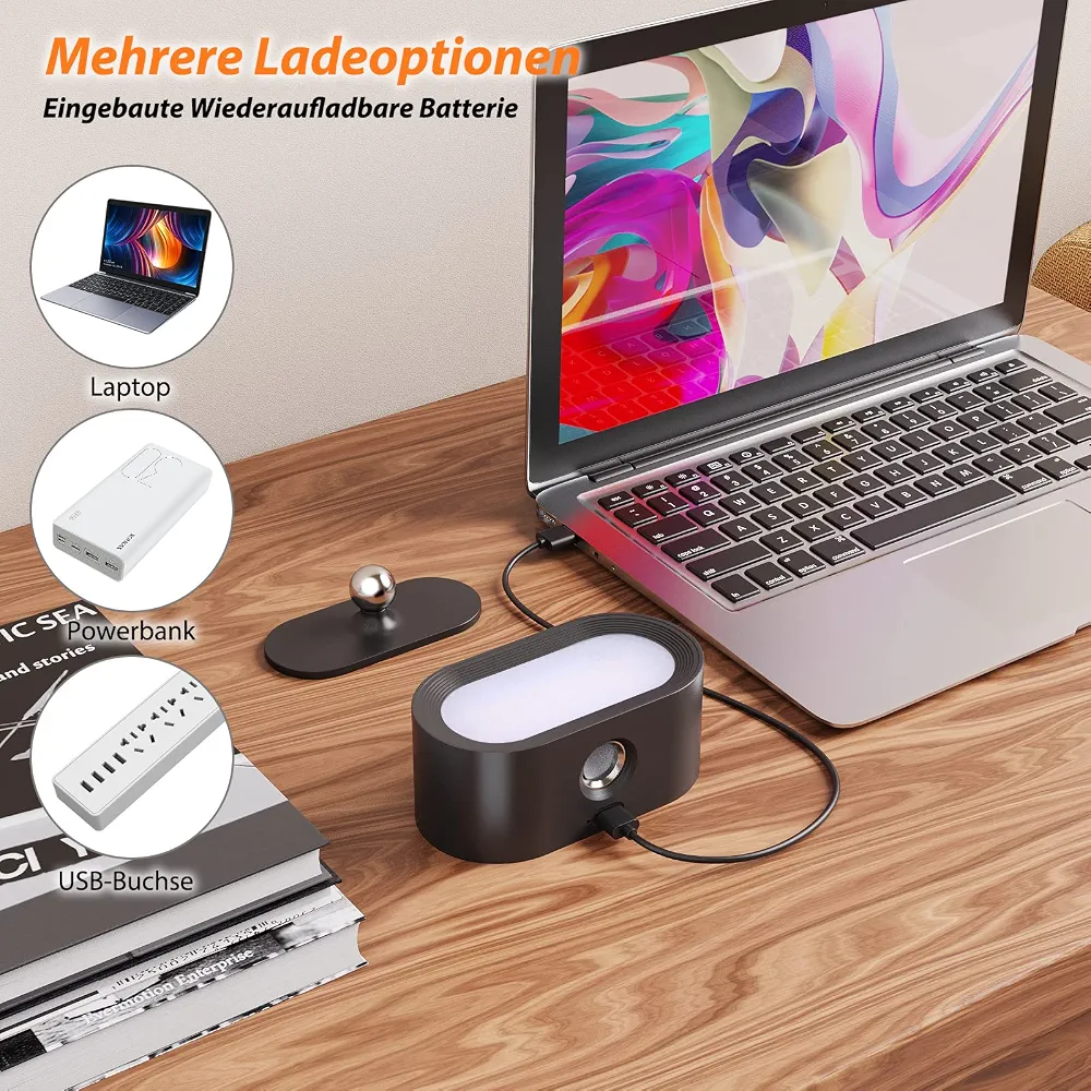 إنارة جدارية متغيرة / قطعتين ( شحن )  LED Light — صورة 4 من 6