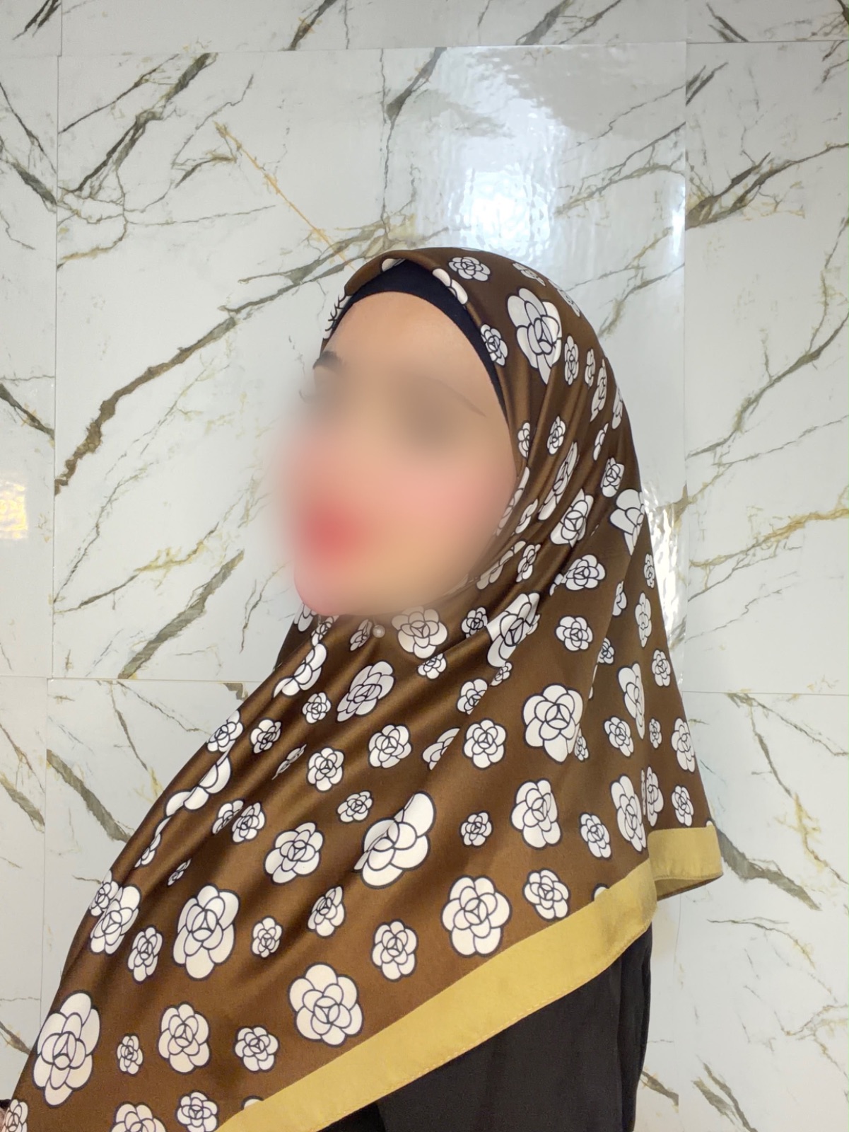 ربطه ستن قياس 90سم مشجر — صورة 2 من 2