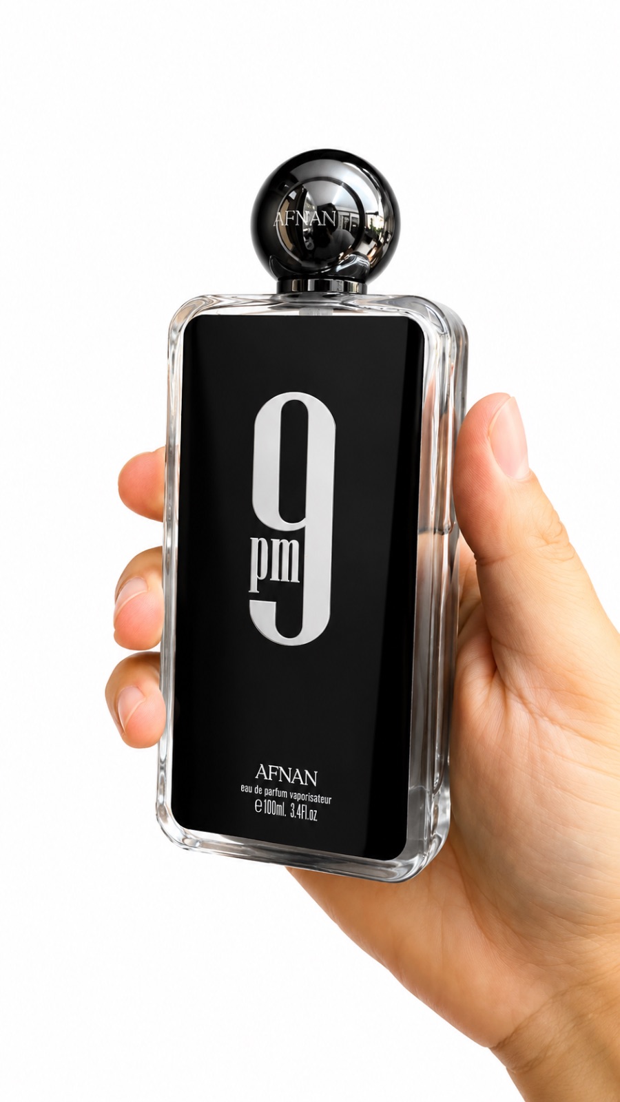 عطر pm 9 الاسود من افنان 100 مل — صورة 4 من 4
