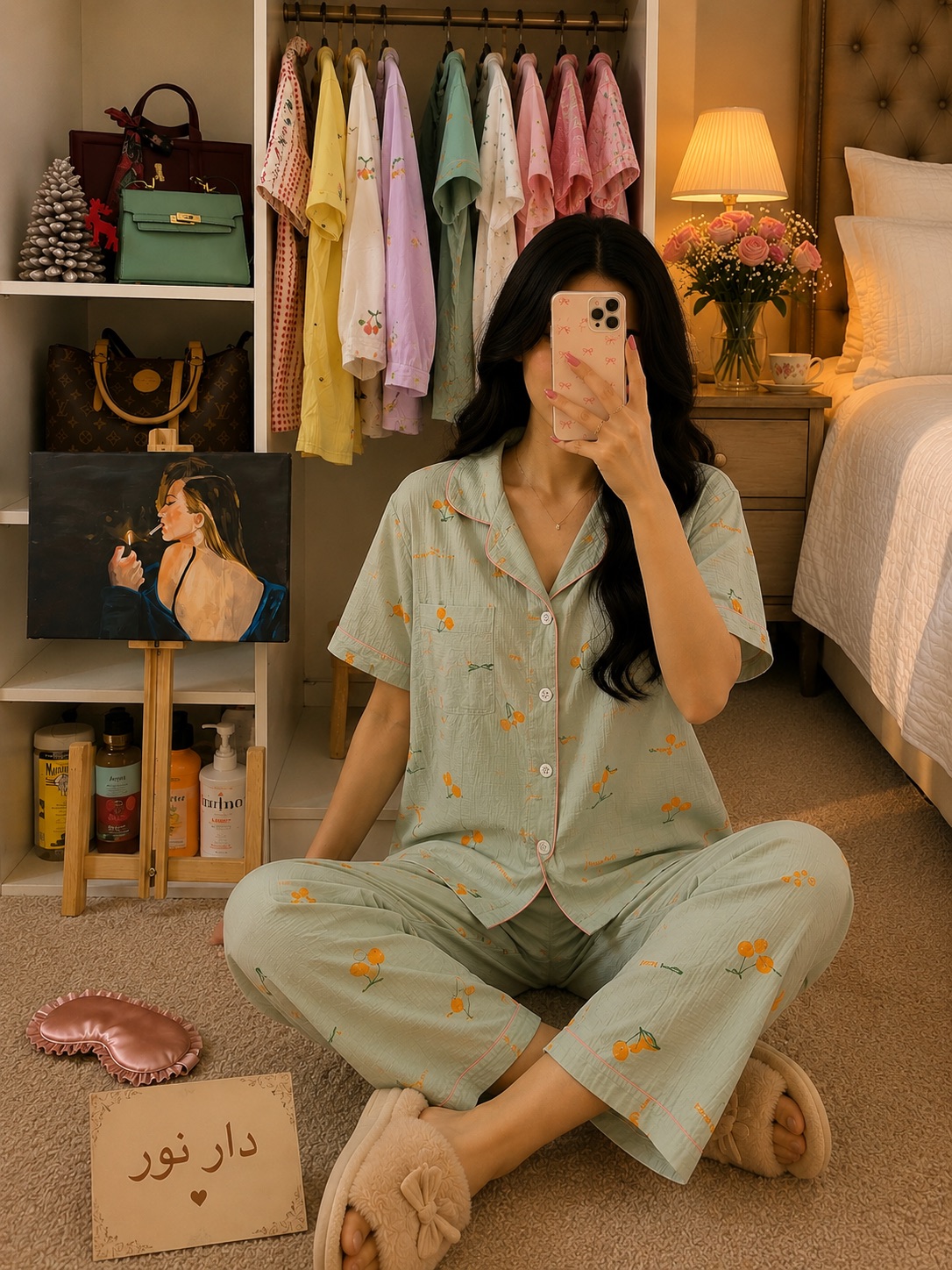 بيجاما نسائية وشلحات — صورة 8 من 10