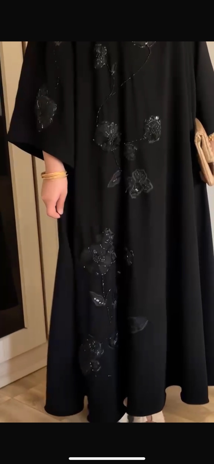 عباية مع شك يدوي — صورة 3 من 3