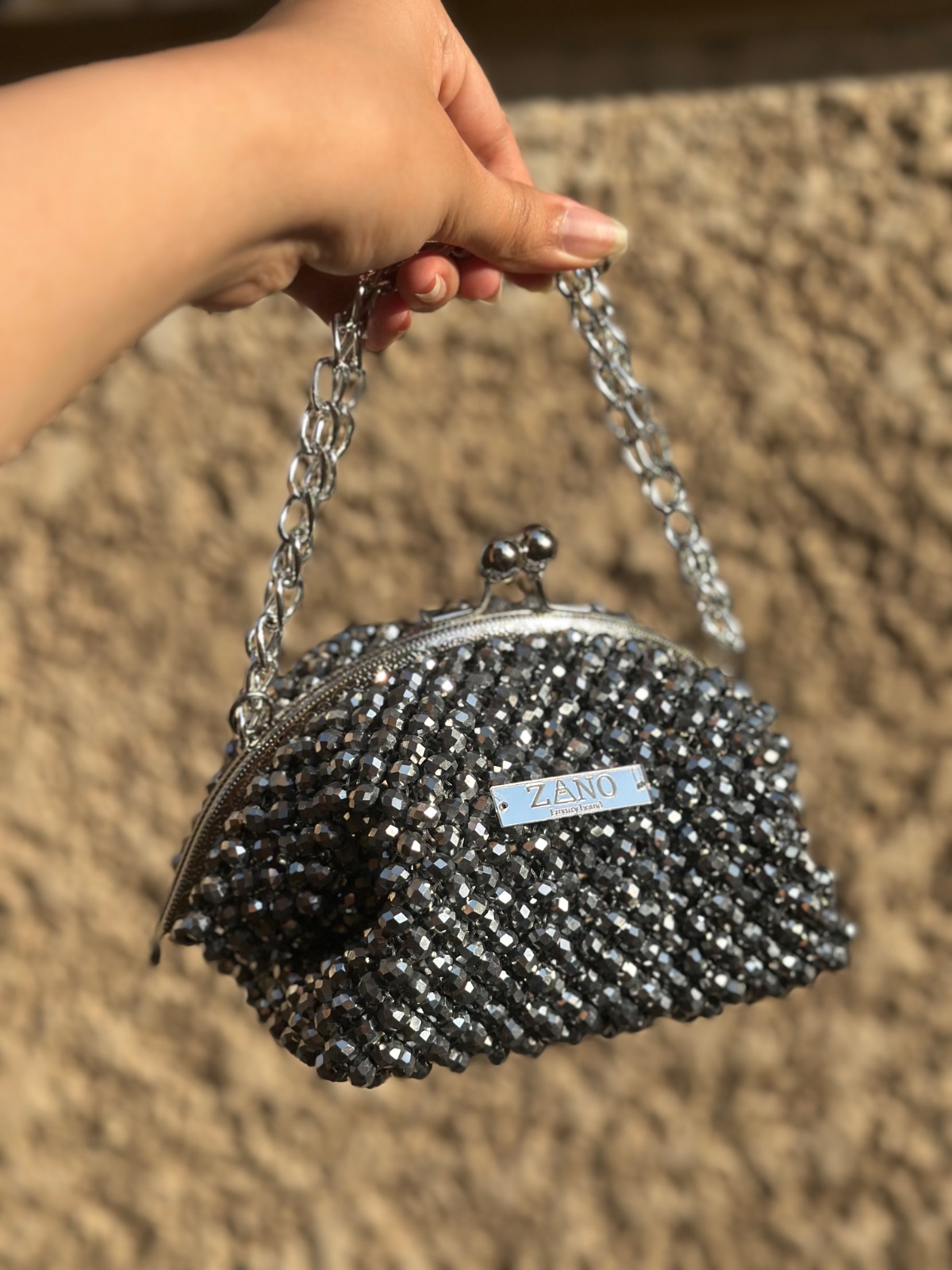 حقيبة خرز يدوي diamond — صورة 2 من 4
