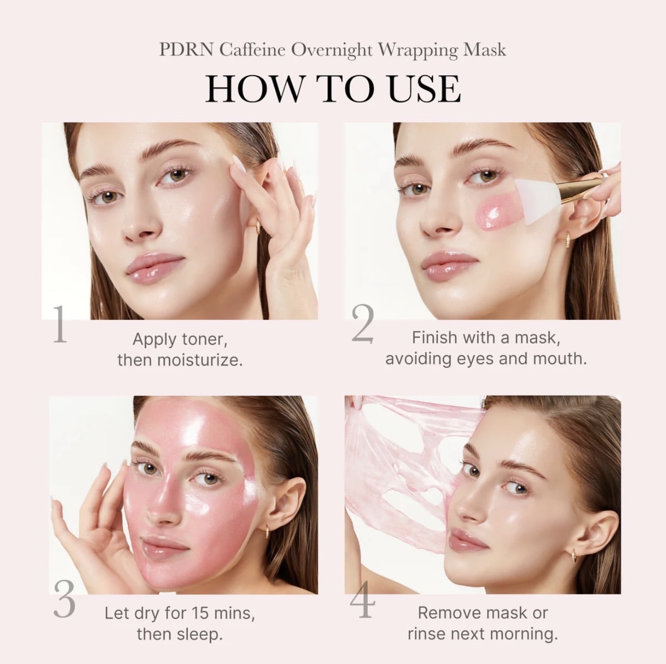 Medicub PDRN Pink Caffeine Overnight Wrapping Mask — صورة 3 من 3
