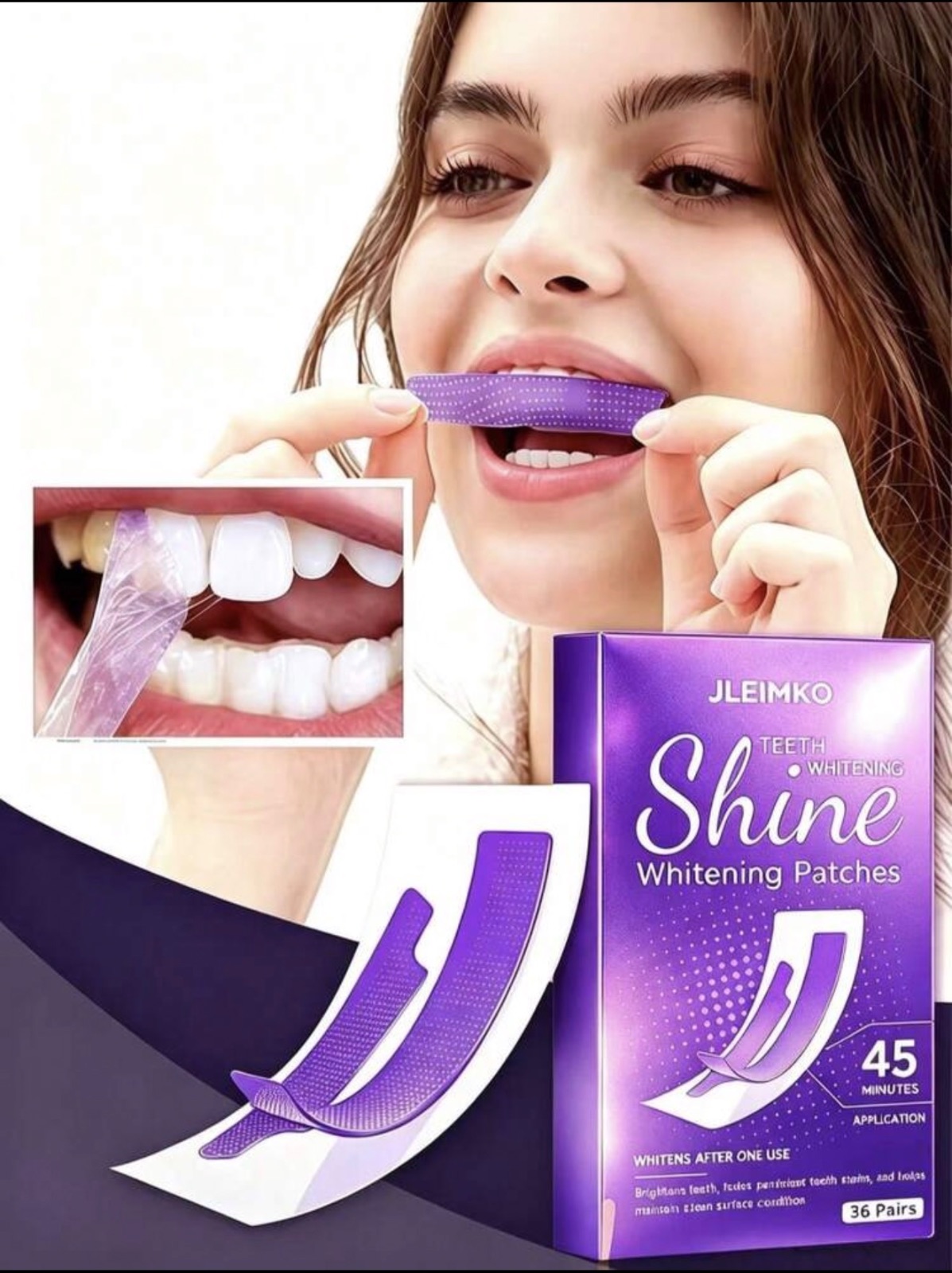 لسقات تبيض الاسنان Shine