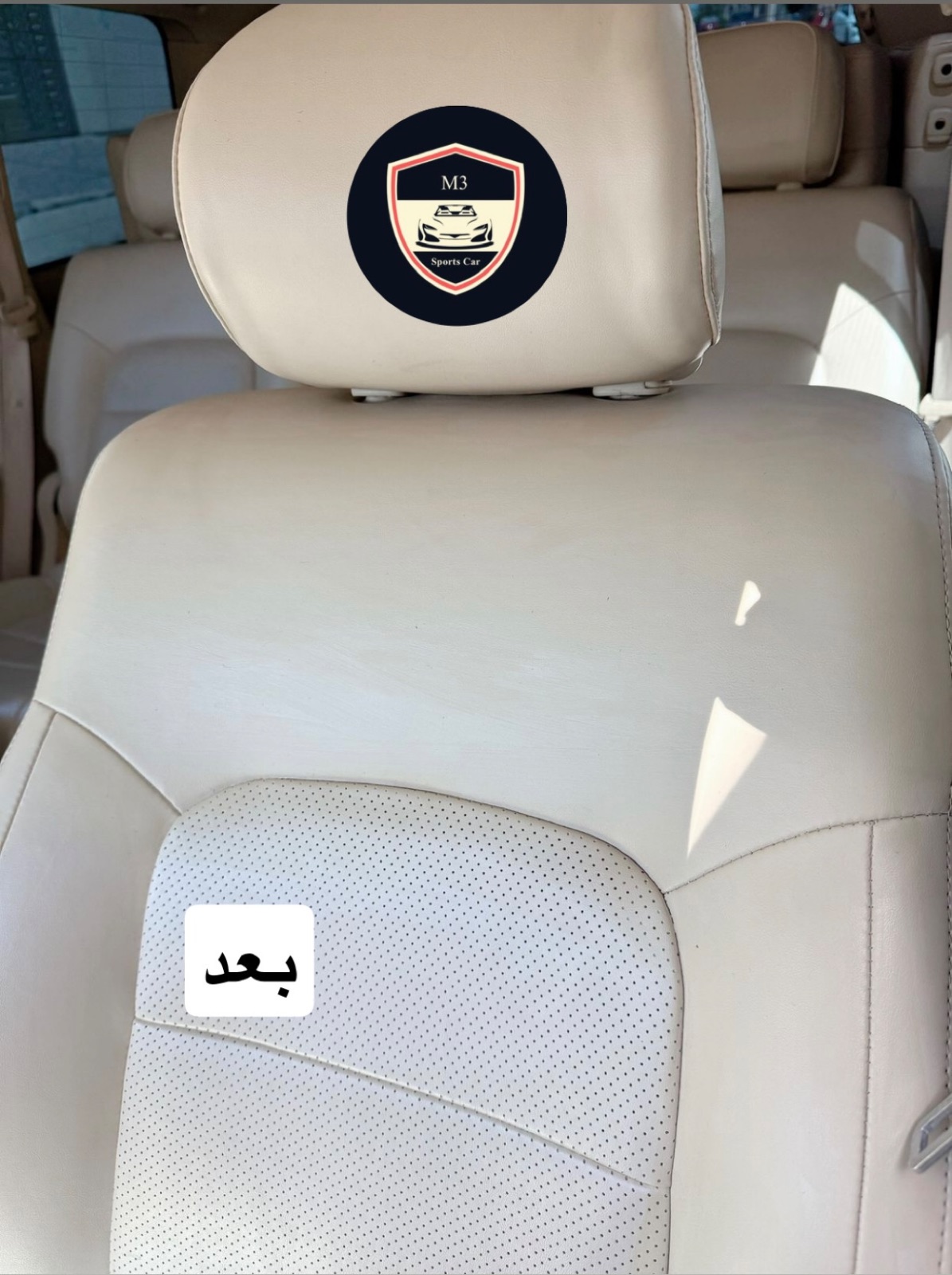مجدد خاص للاحتكاكات التي تحدث في المقاعد الجلدية — صورة 2 من 3