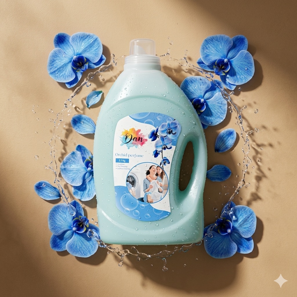 سائل غسيل الملابس Dan Clean بعطر الاوركيد — صورة 4 من 5