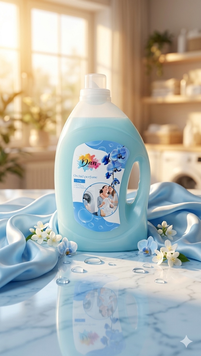 سائل غسيل الملابس Dan Clean بعطر الاوركيد — صورة 3 من 5
