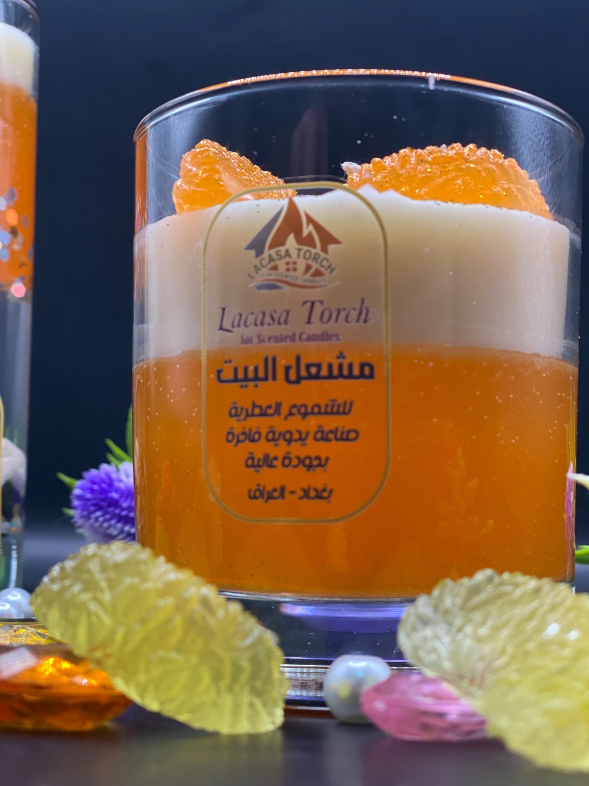 شمعة الفواكه الديكورية المعطرة — صورة 7 من 10