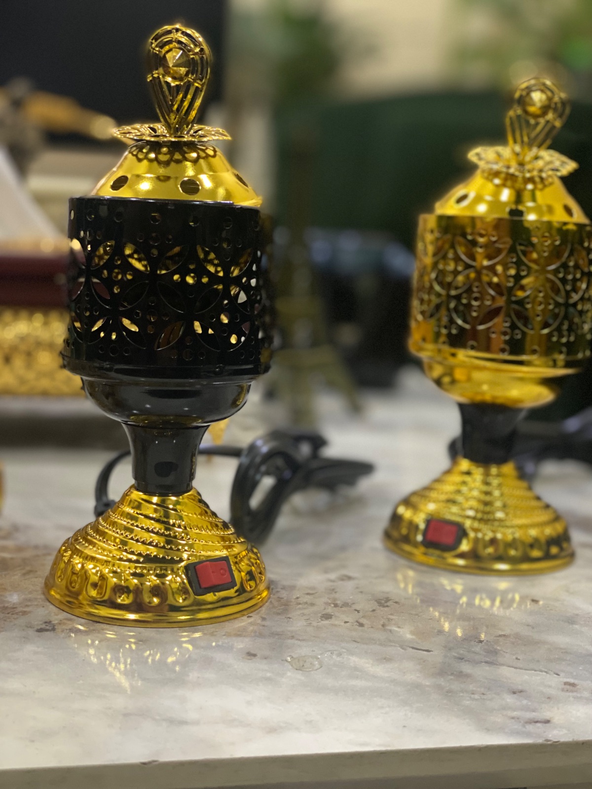 مبخرة فحمية دائرية صغيرة — صورة 4 من 9