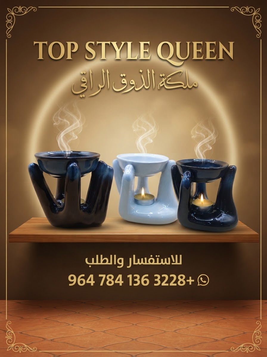 مبخرة الكف للفواحات الشمعية