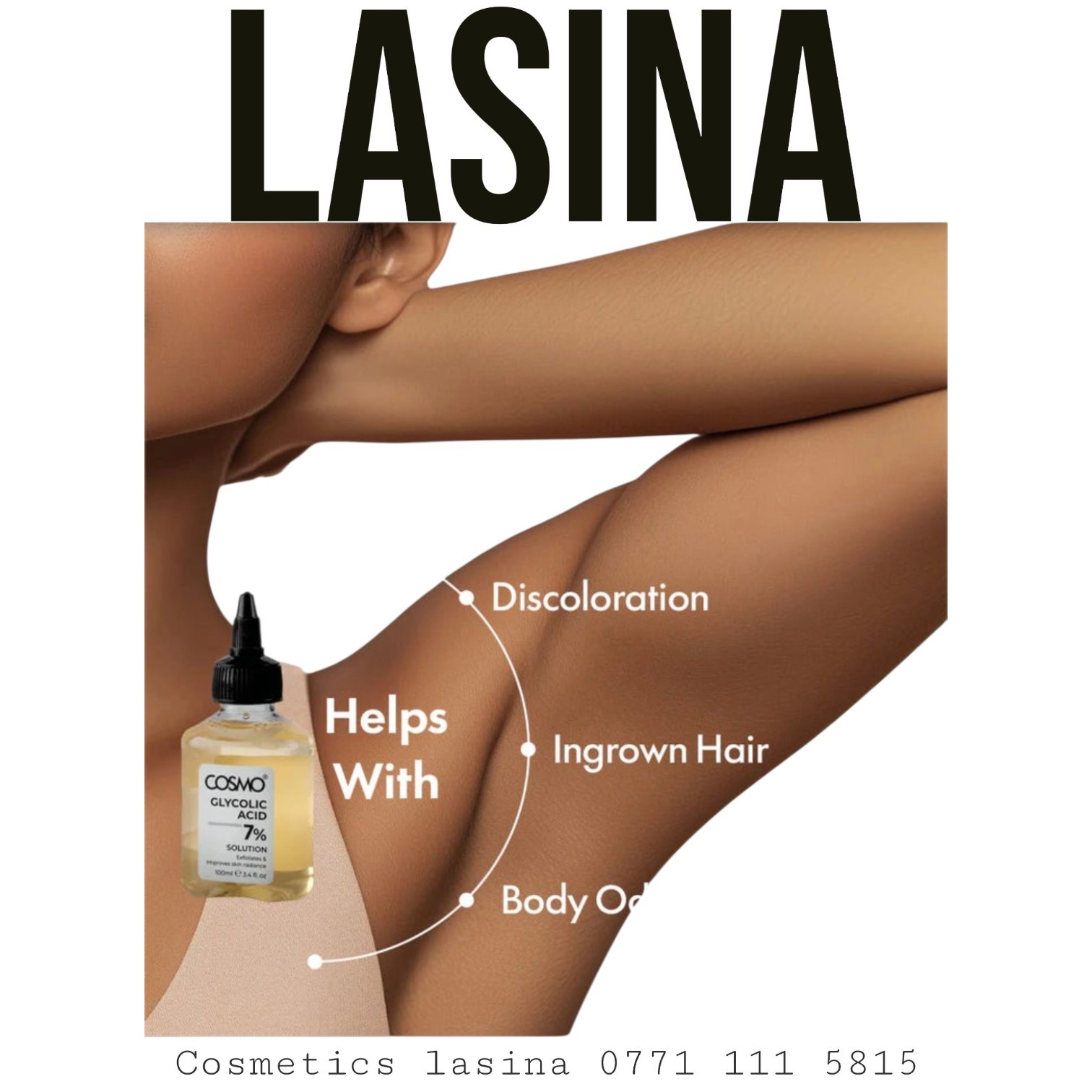 gajgS | Cosmo Glycolic Acid 7% Solution - 100ml محلول تقشير بجليكوليك اسيد 7 - 100 مل — صورة 4 من 5