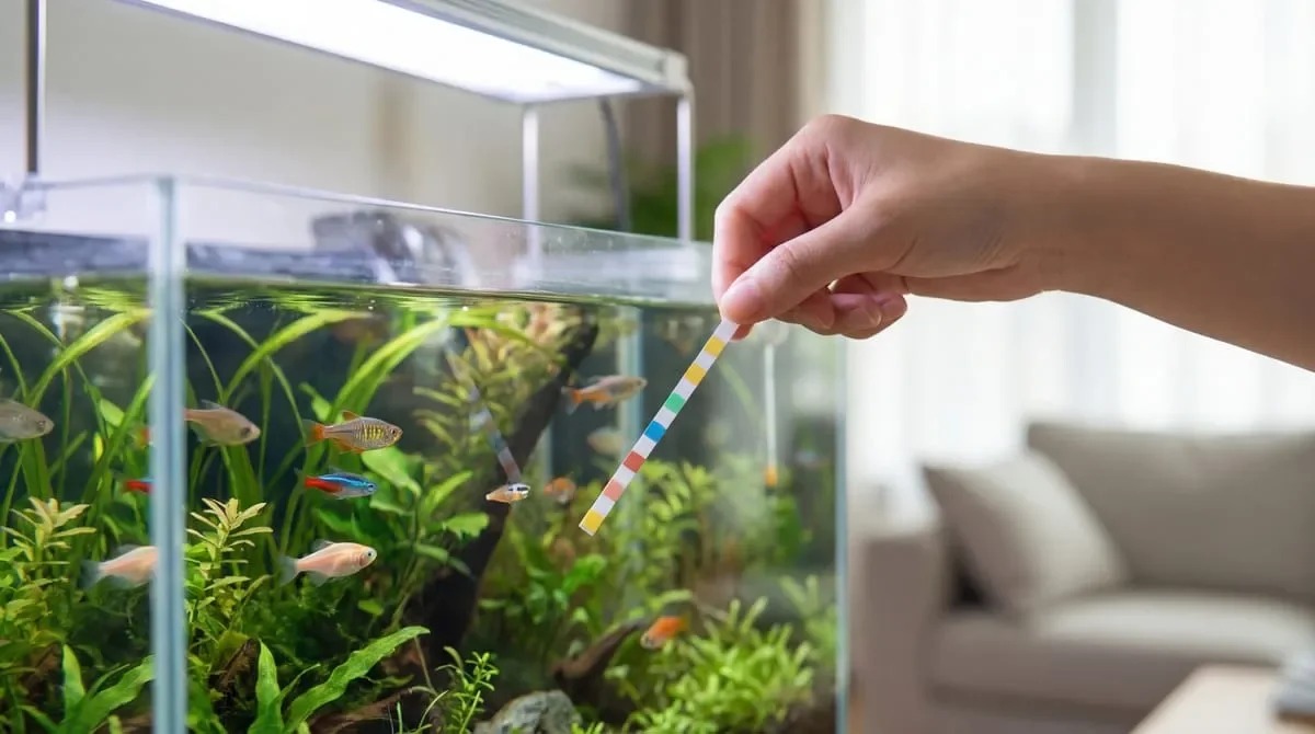 شرائط فحص مياه الأحواض 9 في 1 — 50 شريط