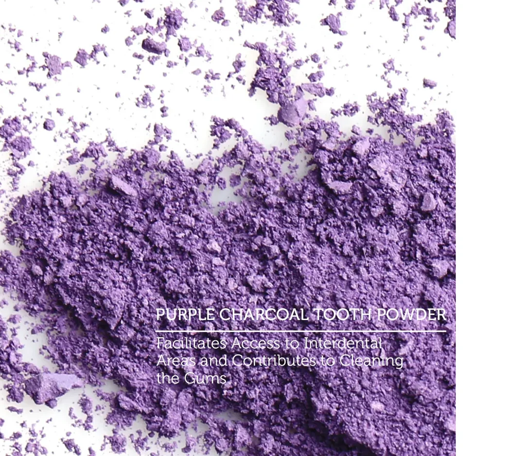 the CEEL Purple Carbon Teeth Whitening Powder - 50g | ذا سيل بودرة الفحم لتبييض الأسنان - 50 غ — صورة 3 من 3
