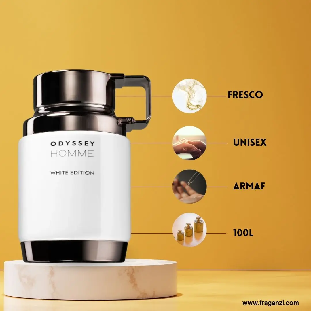 Odyssey Homme White Edition – أوديسي هوم وايت إديشن — صورة 4 من 5