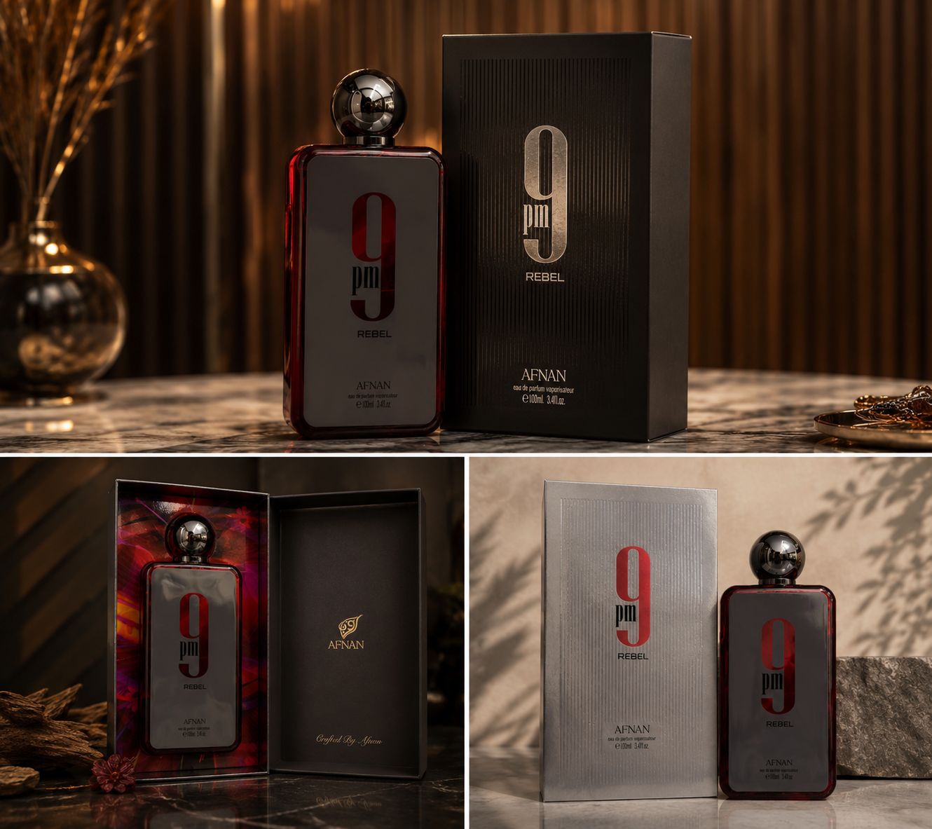 9 PM Rebel Eau de Parfum 100ml — صورة 4 من 4