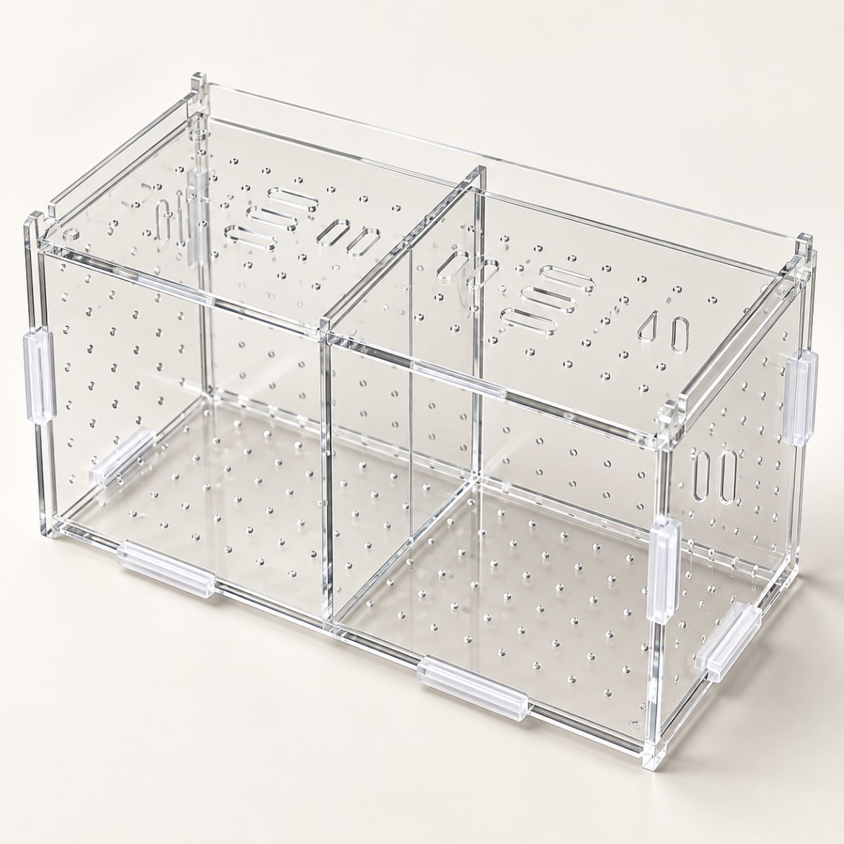 حاضنة أكريليك لصغار الأسماك — 20×10×10 سم — صورة 2 من 3