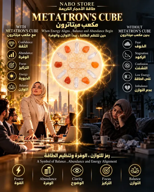 مكعب ميتاترون اجتماع طاقة الكون مع قوة الملوك الستة واحجارهم في رمز واحد يأتي مع شرح مفصل للقصة والحجر ومغلف كهدية