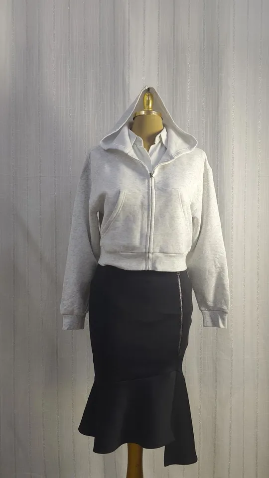جاكيت نسائي قطن قياس XL