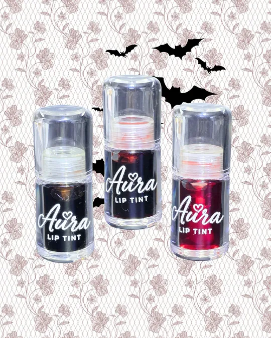 تنت اورا المائي ثلاثية Aura Liptint Halloween Trio