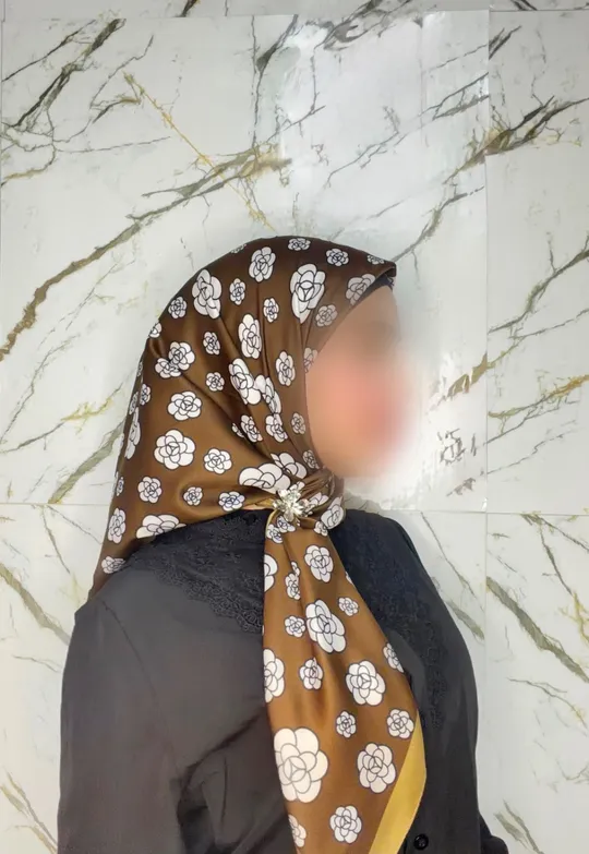 ربطه ستن قياس 90سم مشجر