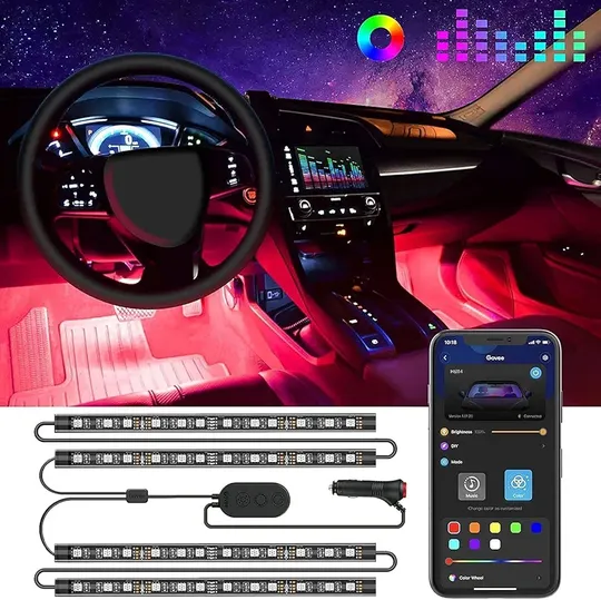 إنارة سيارة ذكية داخلية Govee RGB