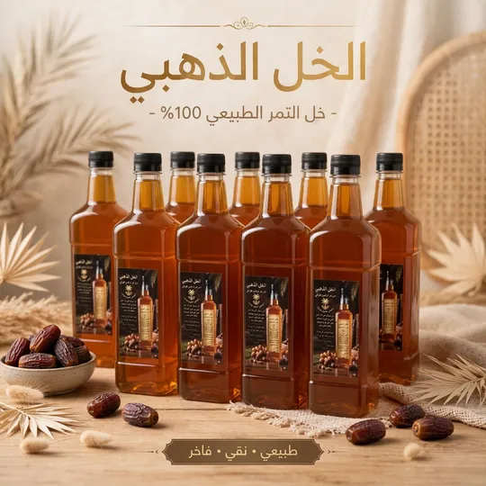 تلخل الذهبي خل التمر العراقي