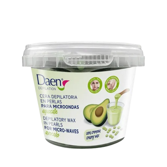 Daen Creamy wax in Pearls Avocado - 100gr | داين شمع إزالة الشعر بالافوكادو