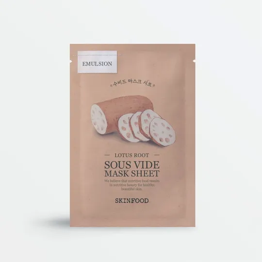 SKINFOOD - SOUS VIDE MASK SHEET - LOTUS ROOT