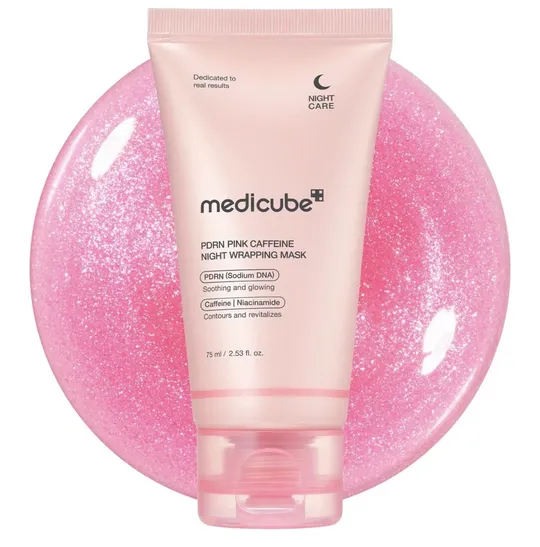 Medicub PDRN Pink Caffeine Overnight Wrapping Mask