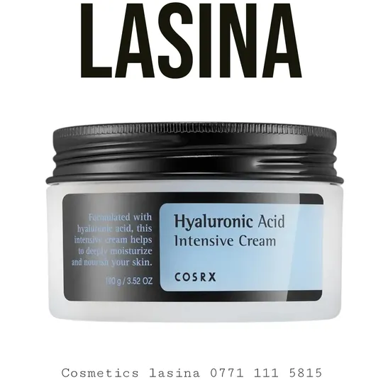 | Cosrx Hyaluronic Acid Intensive Cream - 100ml كوزركس كريم مرطب للوجه بالهي الورنيك اسيد - 100 مل